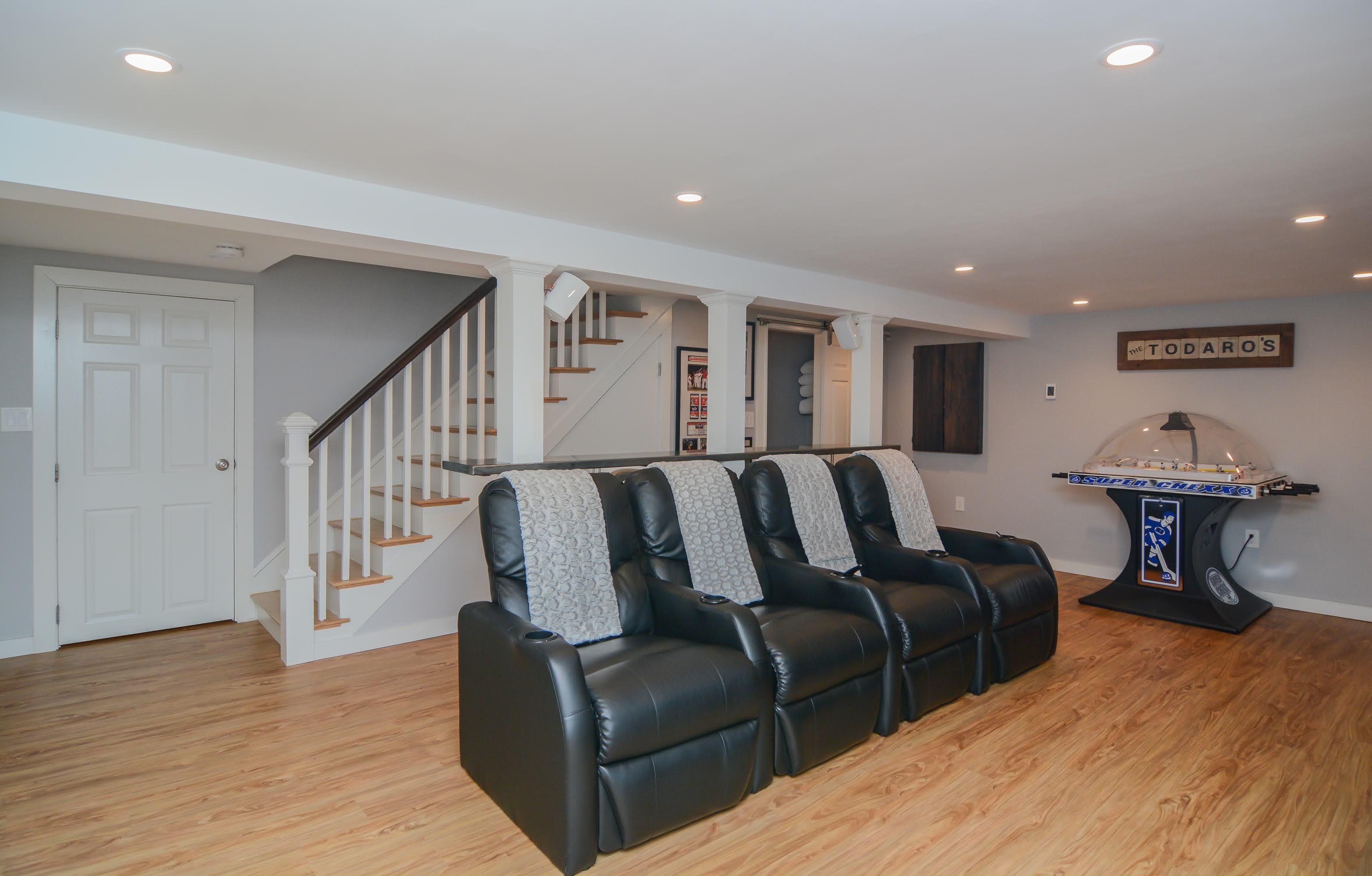 Basement remodel